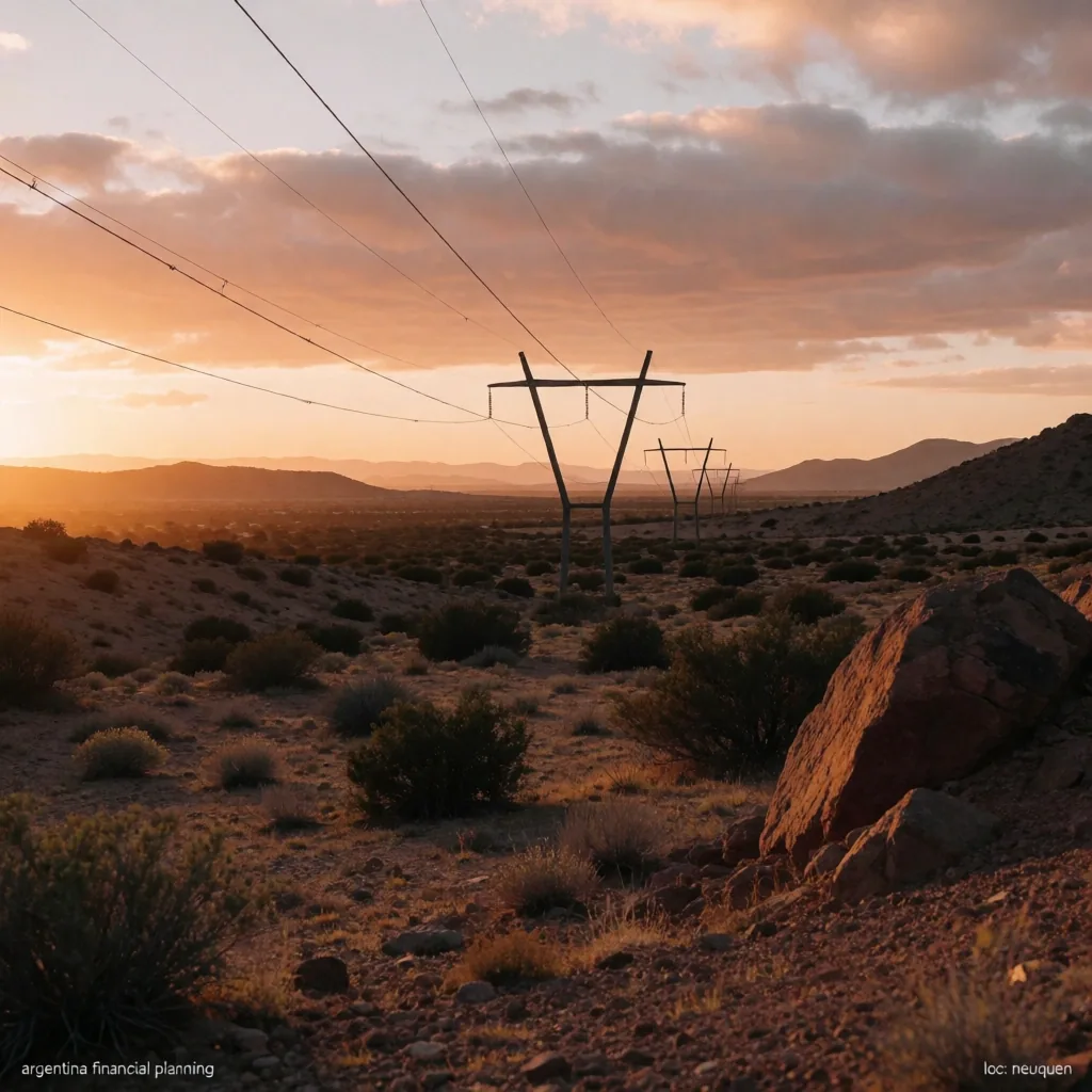 Infraestructura energética en Neuquén